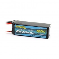HobbyStar 2200mAh 14.8V, 4S 120C LiPo Battery 
