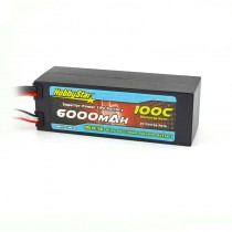 HobbyStar 6000mAh 15.2V, 4S HV 100C Hardcase LiPo Battery